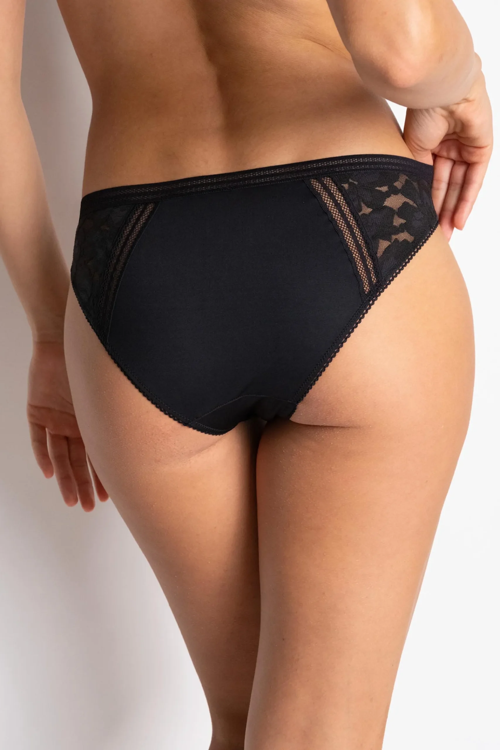 Passionata GARDENIA Slip - Onyx
