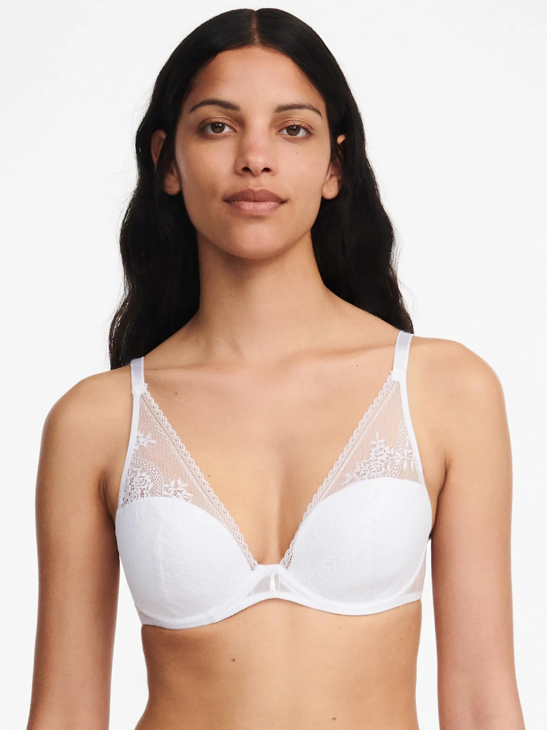 Passionata Maddie Voorgevormde Plunge BH - Wit