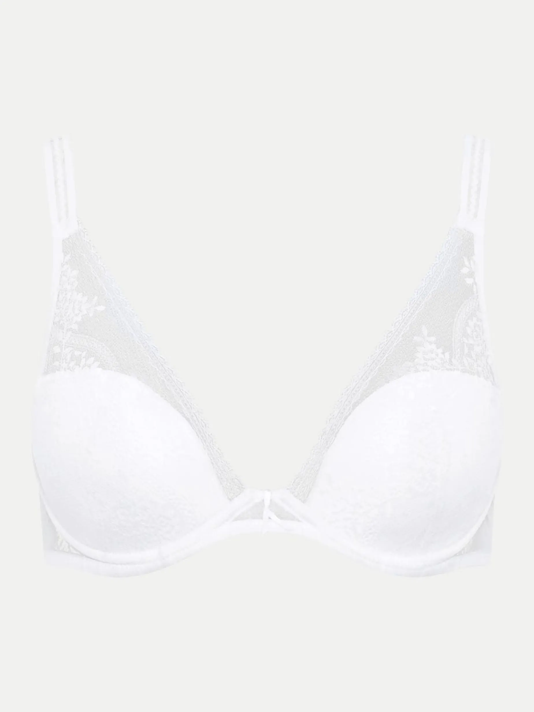 Passionata Maddie Voorgevormde Plunge BH - Wit