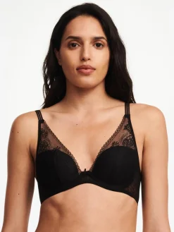 Passionata Maddie Voorgevormde Plunge BH - Zwart