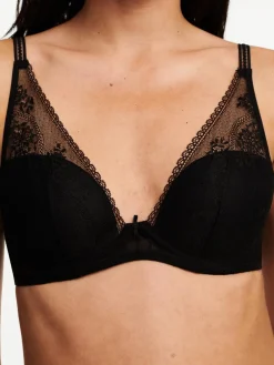 Passionata Maddie Voorgevormde Plunge BH - Zwart
